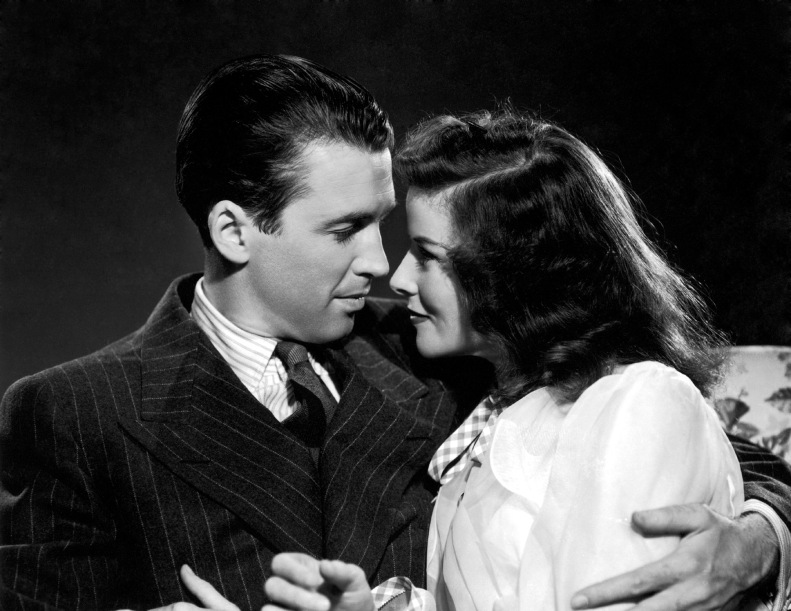James Stewart - the philadelphia story - & Katherine Hepburn